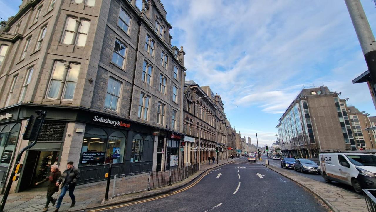 Modern Apartment In Aberdeen City Centre, Guild Street, Free Wifi Eksteriør bilde