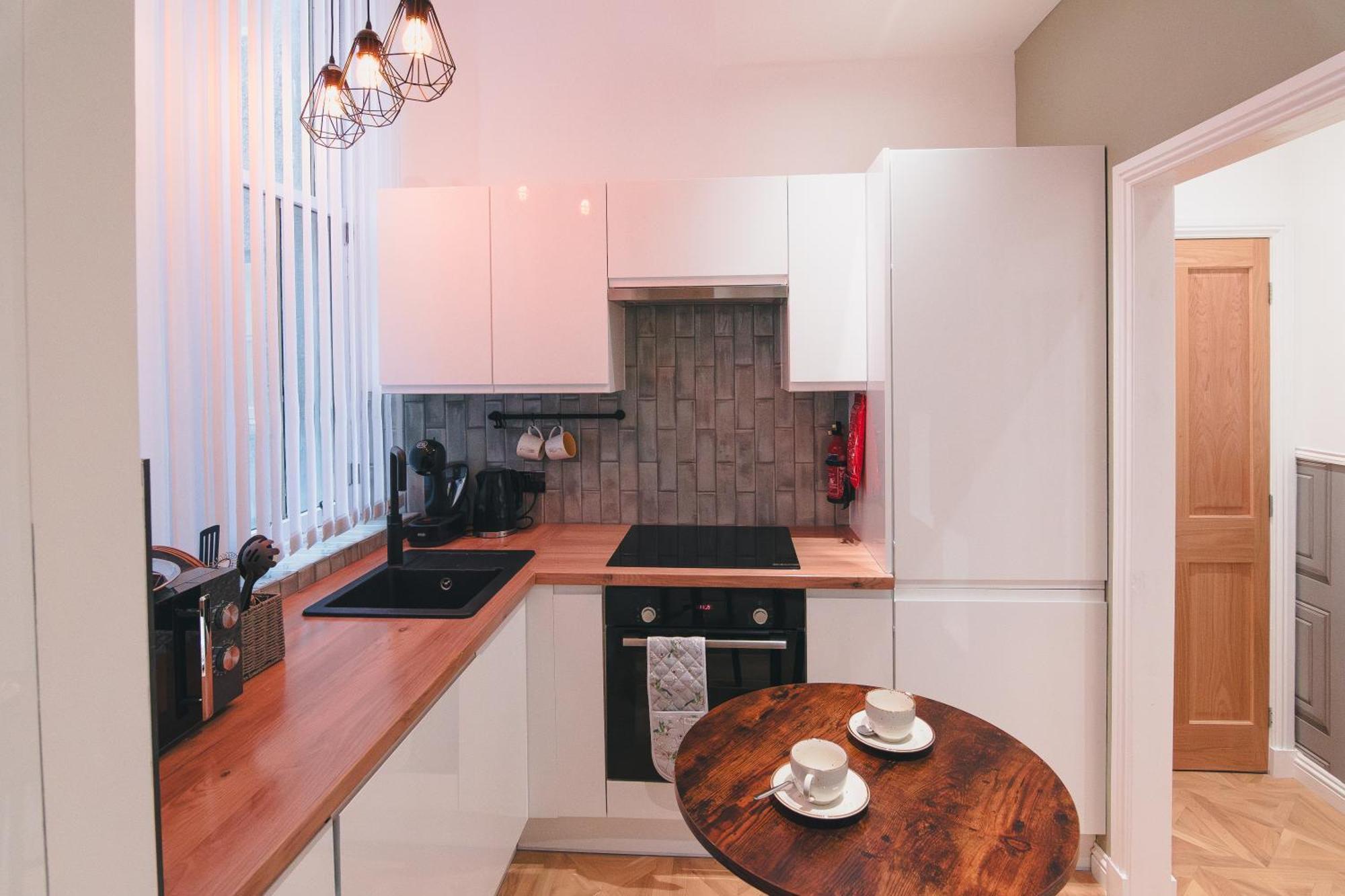 Modern Apartment In Aberdeen City Centre, Guild Street, Free Wifi Eksteriør bilde
