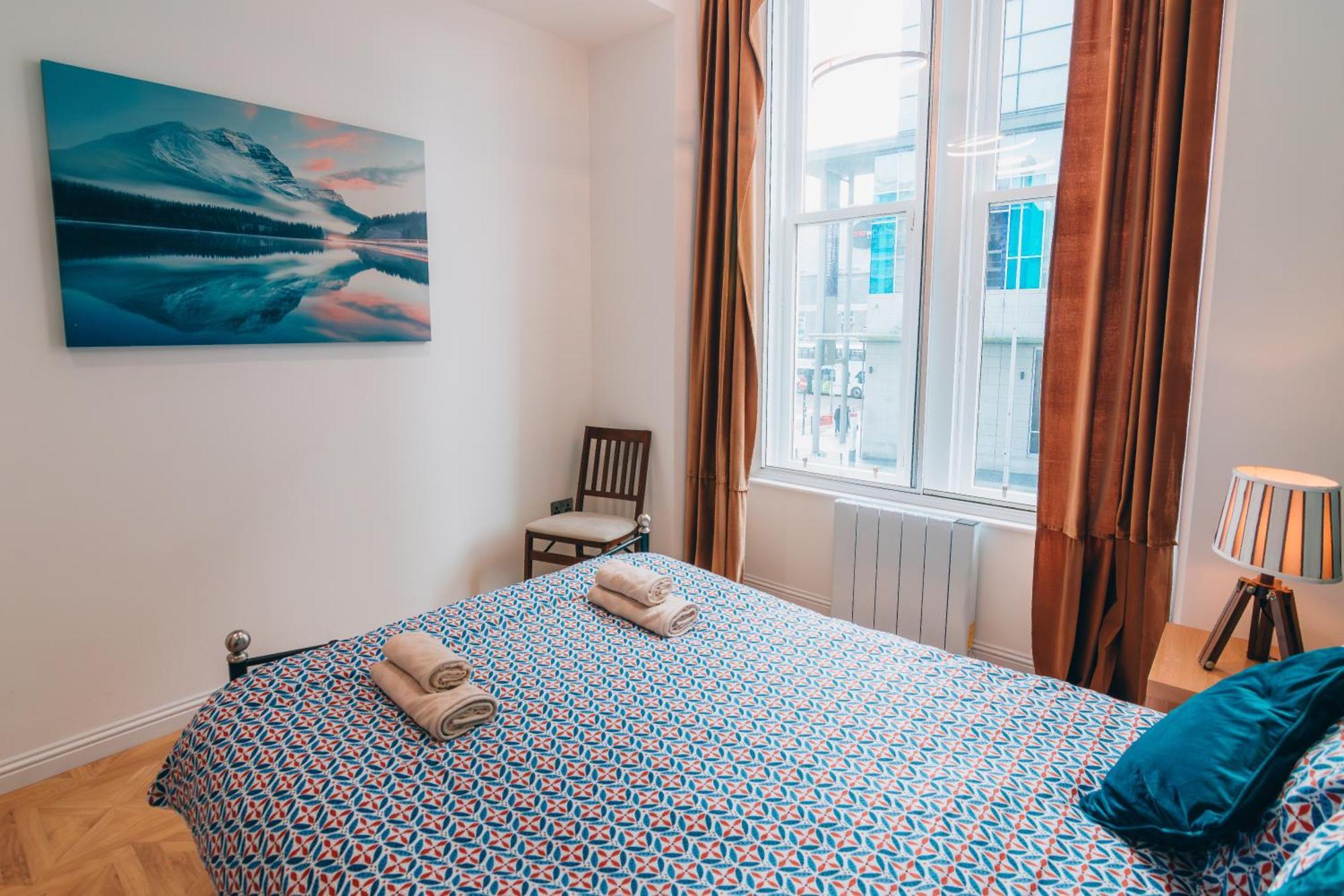 Modern Apartment In Aberdeen City Centre, Guild Street, Free Wifi Eksteriør bilde